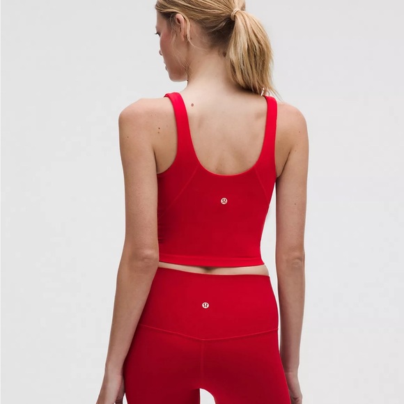 NWT Lululemon Align High Rise Shorts 4" In Dark Red Size 8 - Picture 1 of 3